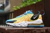 nike air max 270 react eng blue gold yellow wave